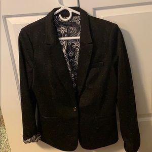 Limited Blazer. Black with white and gray specks